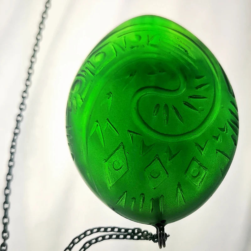 Heart of Koru - Handmade Necklace (Luminescent Resin)