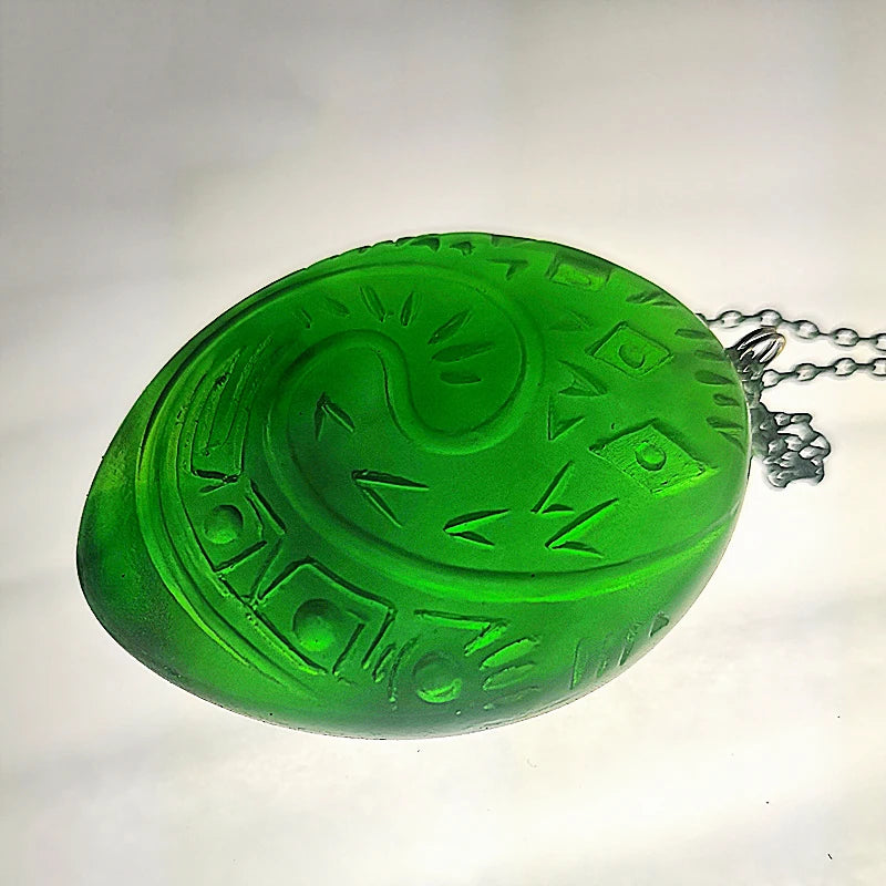 Heart of Koru - Handmade Necklace (Luminescent Resin)