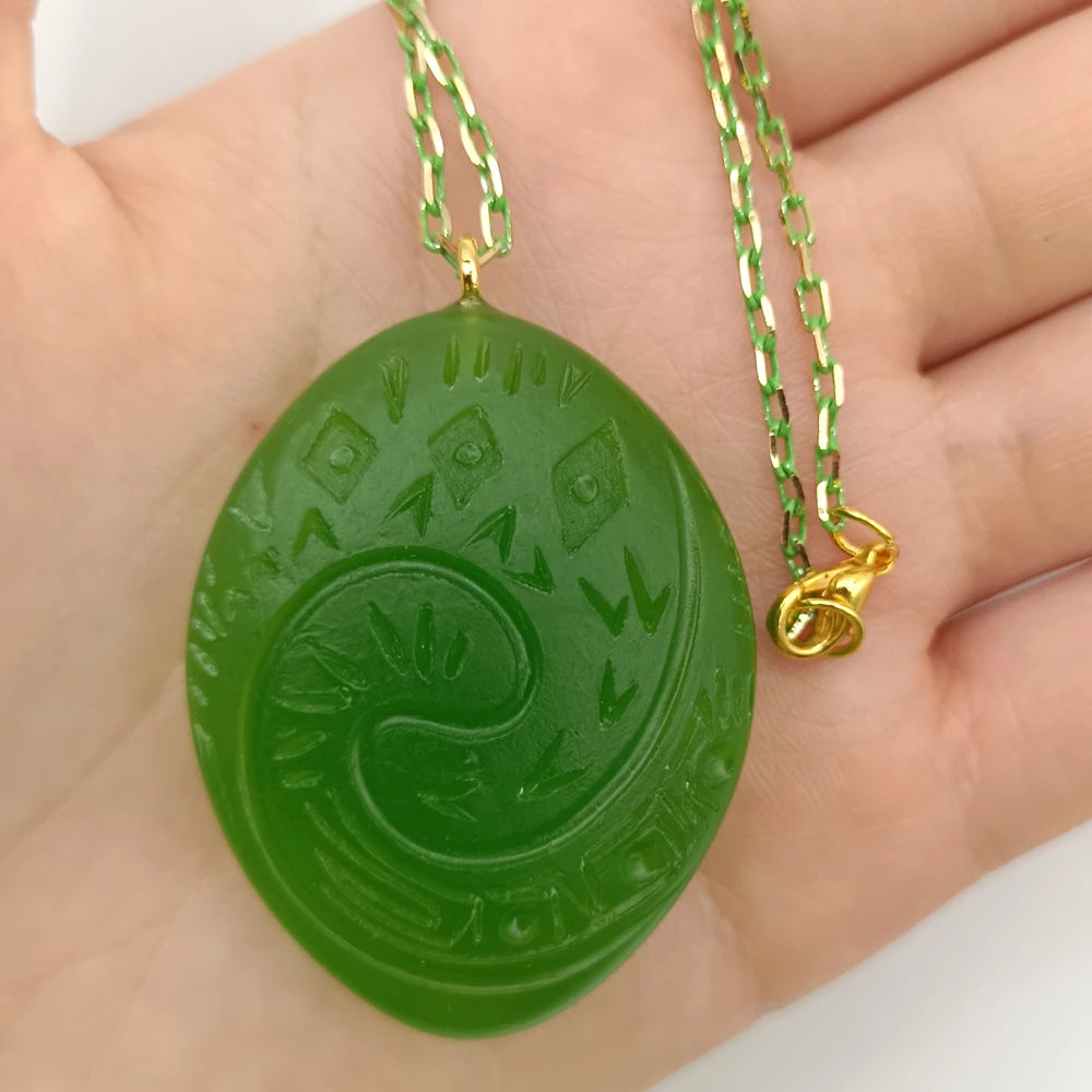 Heart of Koru - Handmade Necklace (Luminescent Resin)