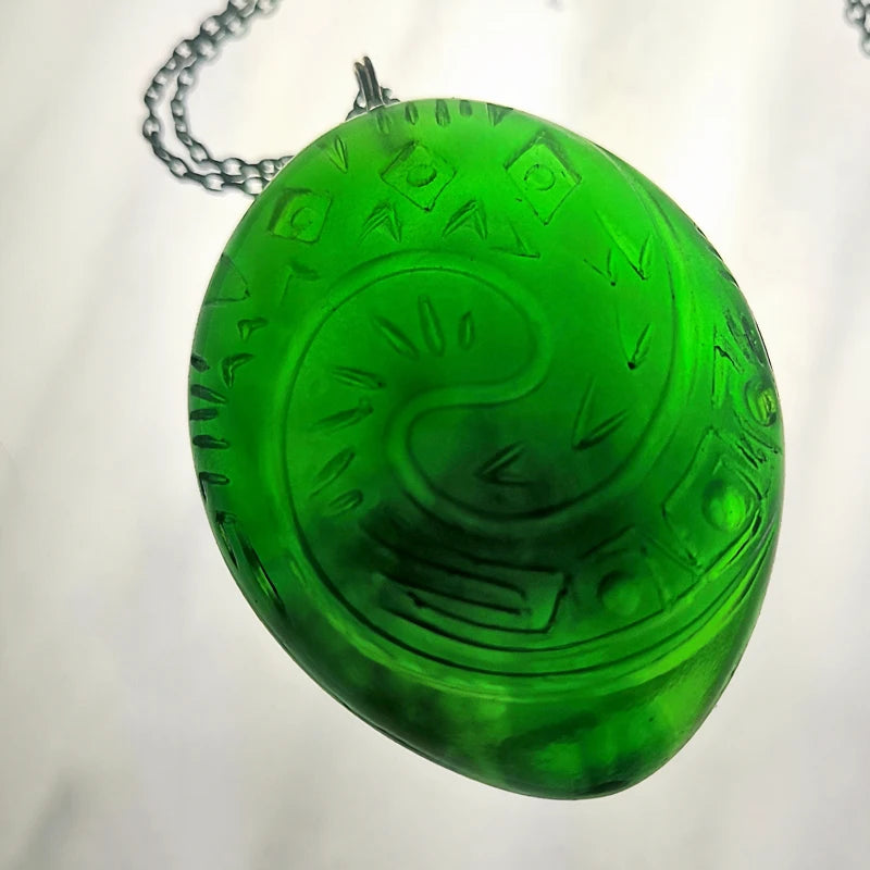 Heart of Koru - Handmade Necklace (Luminescent Resin)